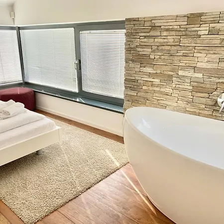 Apartment Wasser Mit Sauna Kamin Meerblick Und Dachterrasse Nahe Ostsee Auf Rügen Dranske