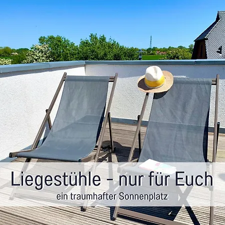 Wasser Ruegen - Meerblick & Dachterrasse, Sauna, Ruhig & Naturnah, 200 M Zur Ostsee - Elements