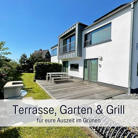 Wasser Ruegen - Meerblick & Dachterrasse, Sauna, Ruhig & Naturnah, 200 M Zur Ostsee - Elements