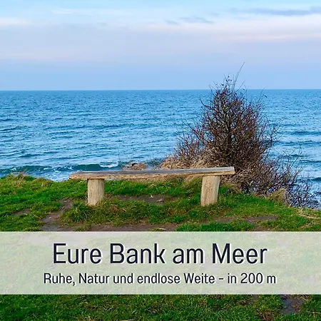 Wasser Ruegen - Meerblick & Dachterrasse, Sauna, Ruhig & Naturnah, 200 M Zur Ostsee - Elements *