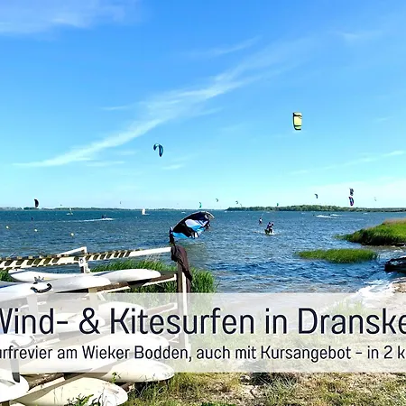 Апартаменты Wasser Ruegen - Meerblick & Dachterrasse, Sauna, Ruhig & Naturnah, 200 M Zur Ostsee - Elements