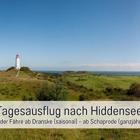 Wasser Ruegen - Meerblick & Dachterrasse, Sauna, Ruhig & Naturnah, 200 M Zur Ostsee - Elements アパート